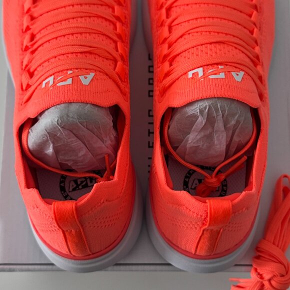 APL Women's TechLoom Breeze Sneakers in Laser Red NWB, Size 9 - Picture 8 of 17